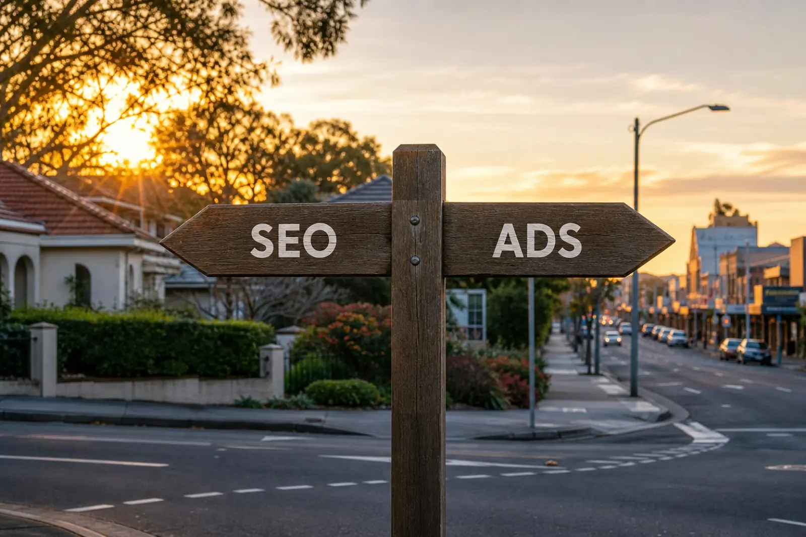 Sydney service business comparing local SEO results and Google Ads performance
